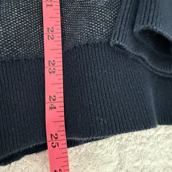 Banana Republic Mens Medium Cardigan Sweater Full Zip Layers Casual Office Basic - Picture 12 of 14